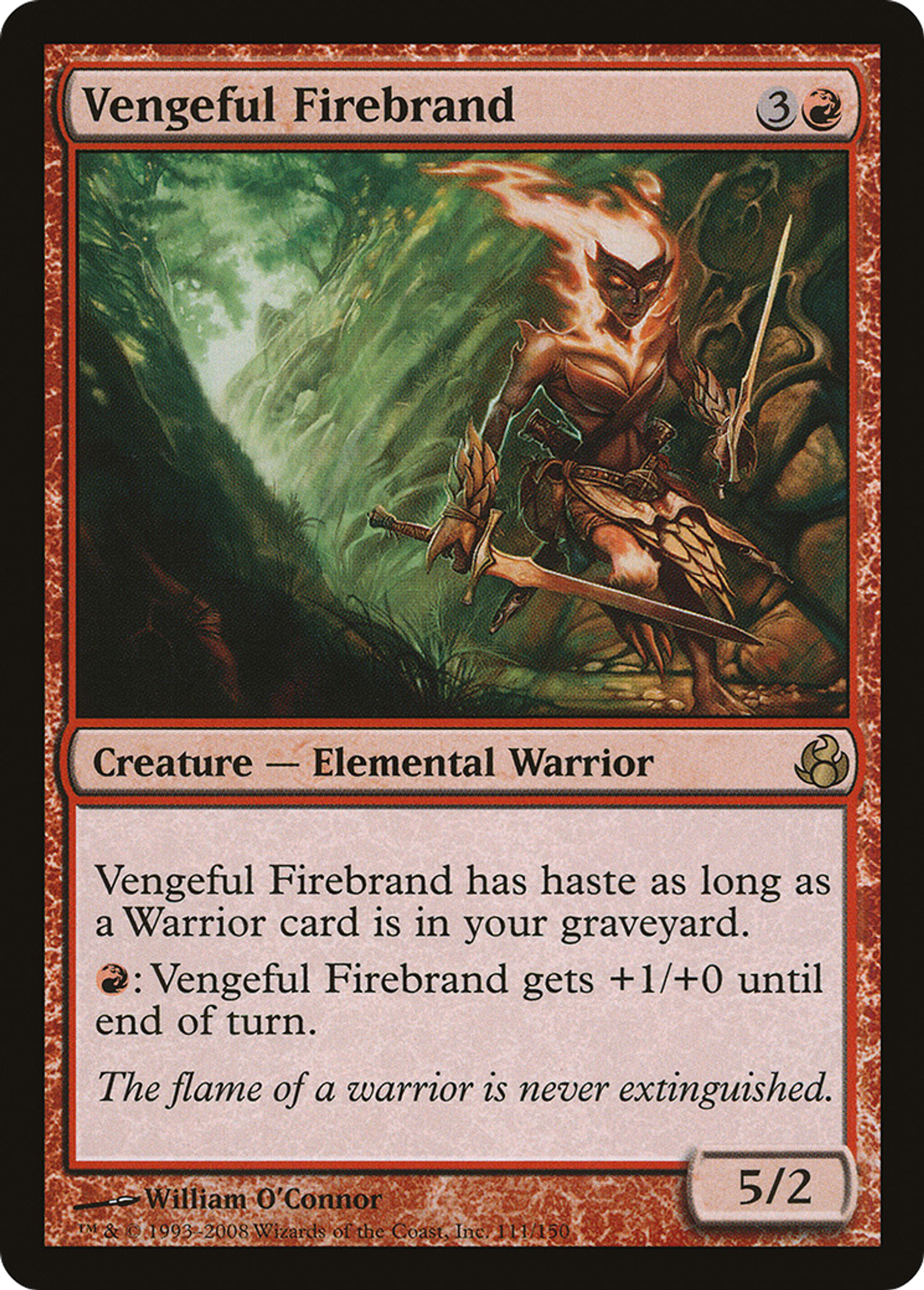Vengeful Firebrand — Morningtide — Magic: The Gathering