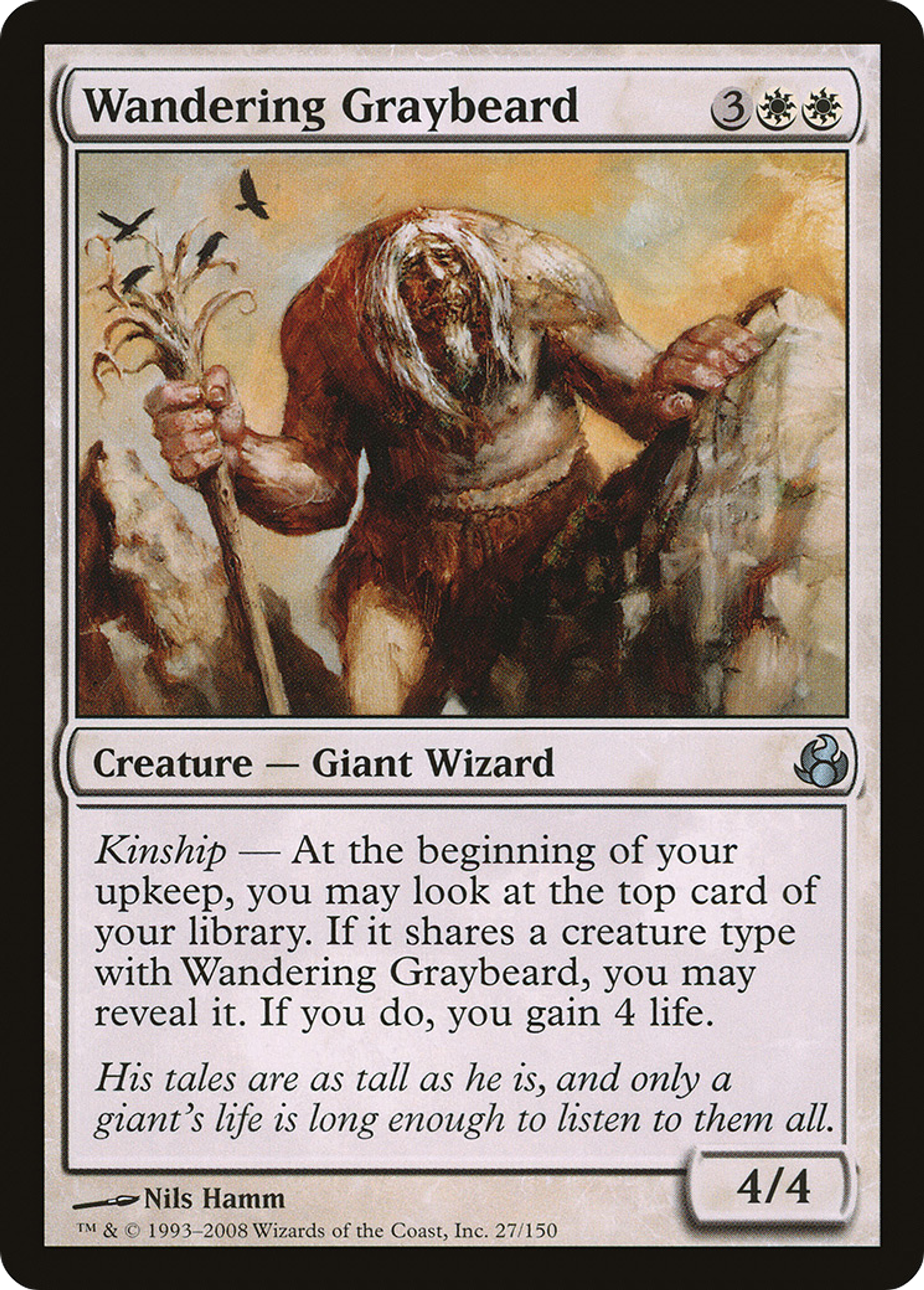 Wandering Graybeard — Morningtide — Magic: The Gathering