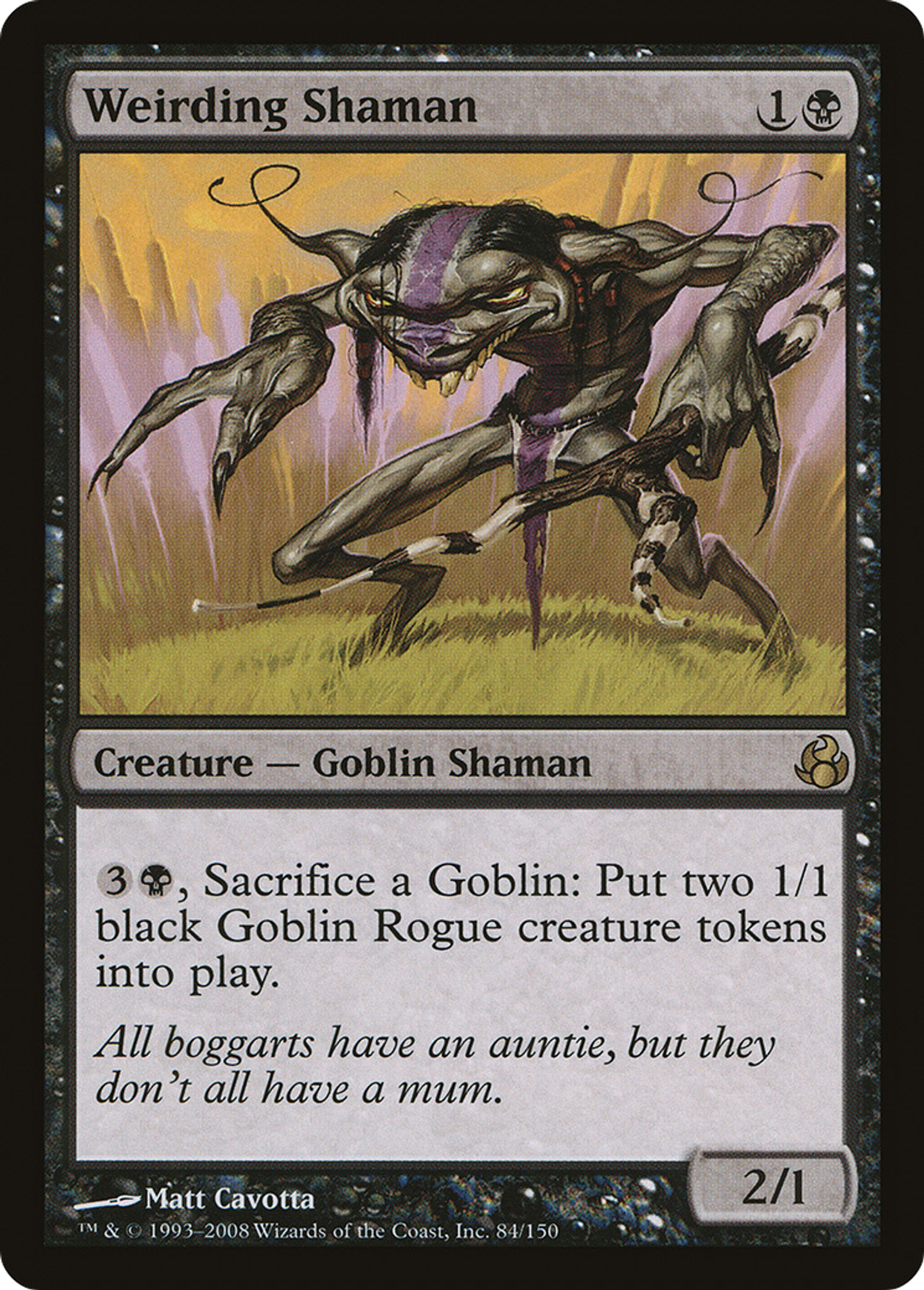 Weirding Shaman — Morningtide — Magic: The Gathering