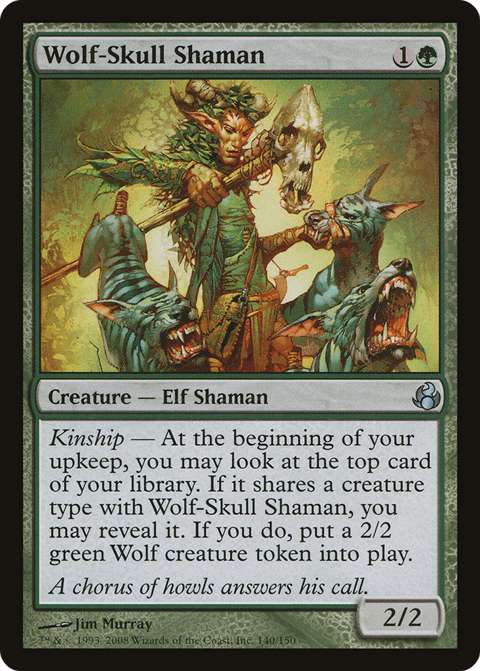 Wolf-Skull Shaman — Morningtide — Magic: The Gathering