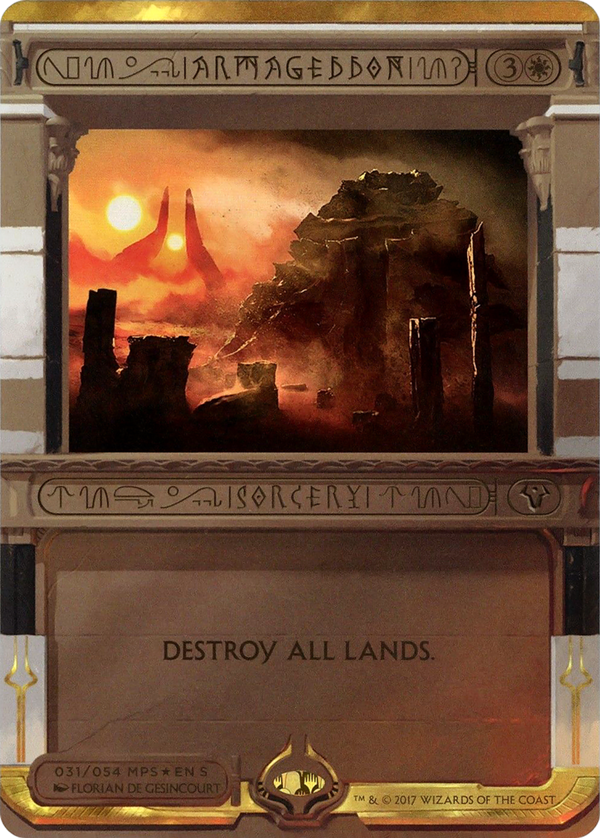 Armageddon — Amonkhet Invocations — Magic: The Gathering