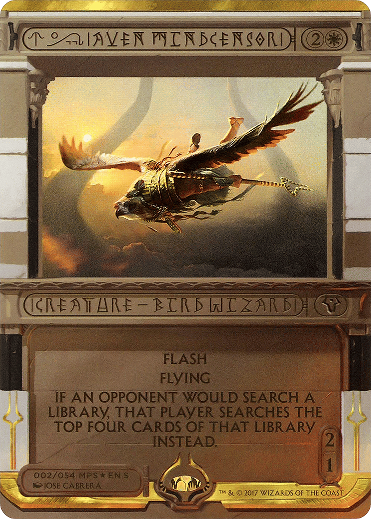 Aven Mindcensor — Amonkhet Invocations — Magic: The Gathering