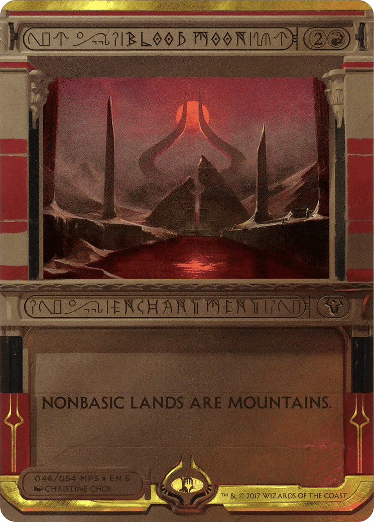 Blood Moon — Amonkhet Invocations — Magic: The Gathering