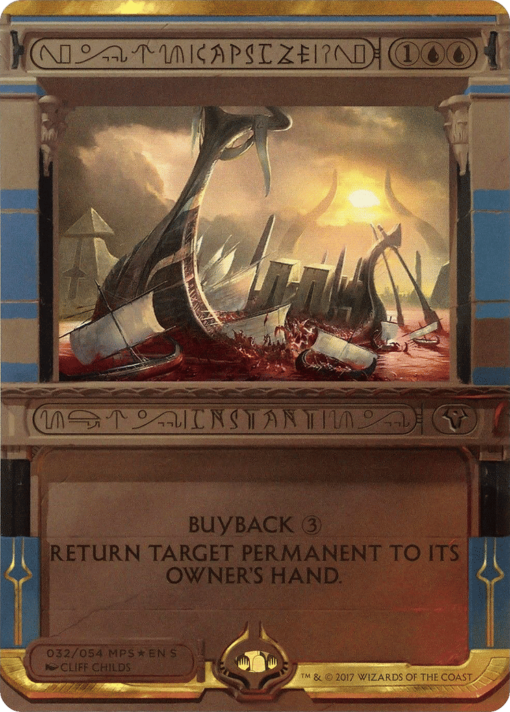 Capsize — Amonkhet Invocations — Magic: The Gathering