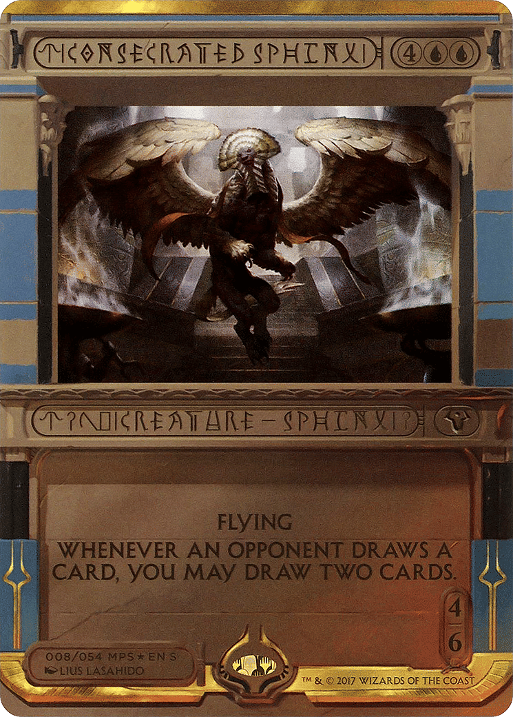 Consecrated Sphinx — Amonkhet Invocations — Magic: The Gathering