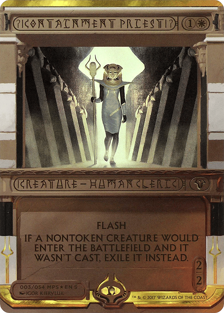 Containment Priest — Amonkhet Invocations — Magic: The Gathering