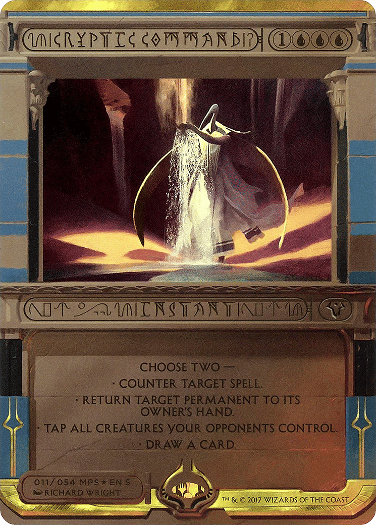 Cryptic Command — Amonkhet Invocations — Magic: The Gathering