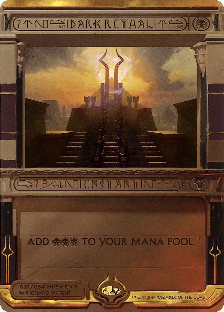 Dark Ritual — Amonkhet Invocations — Magic: The Gathering