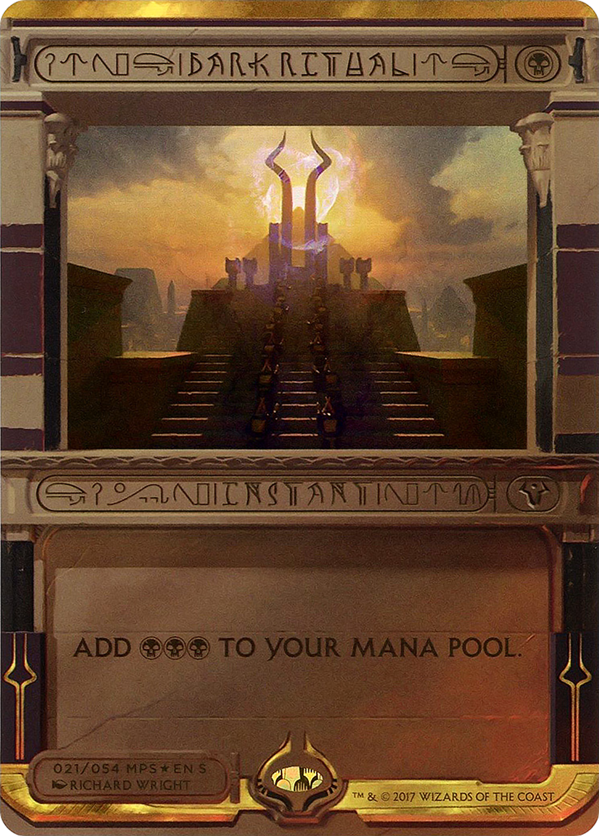 Messe noire — Amonkhet Invocations — Magic: The Gathering