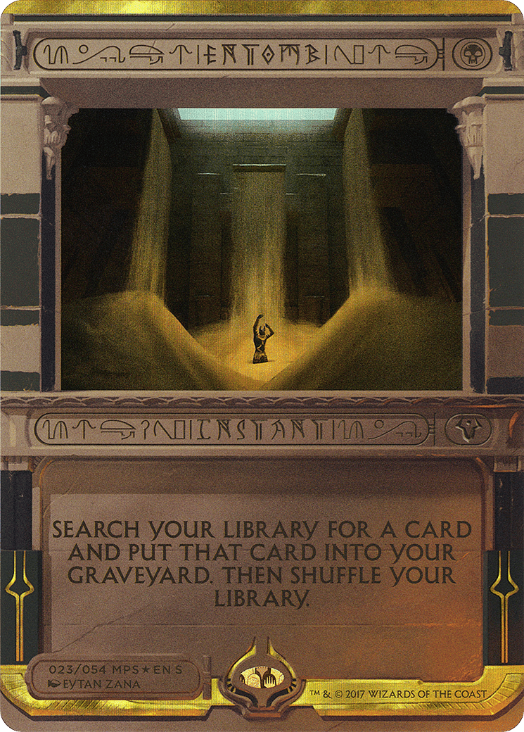 Entomb — Amonkhet Invocations — Magic: The Gathering