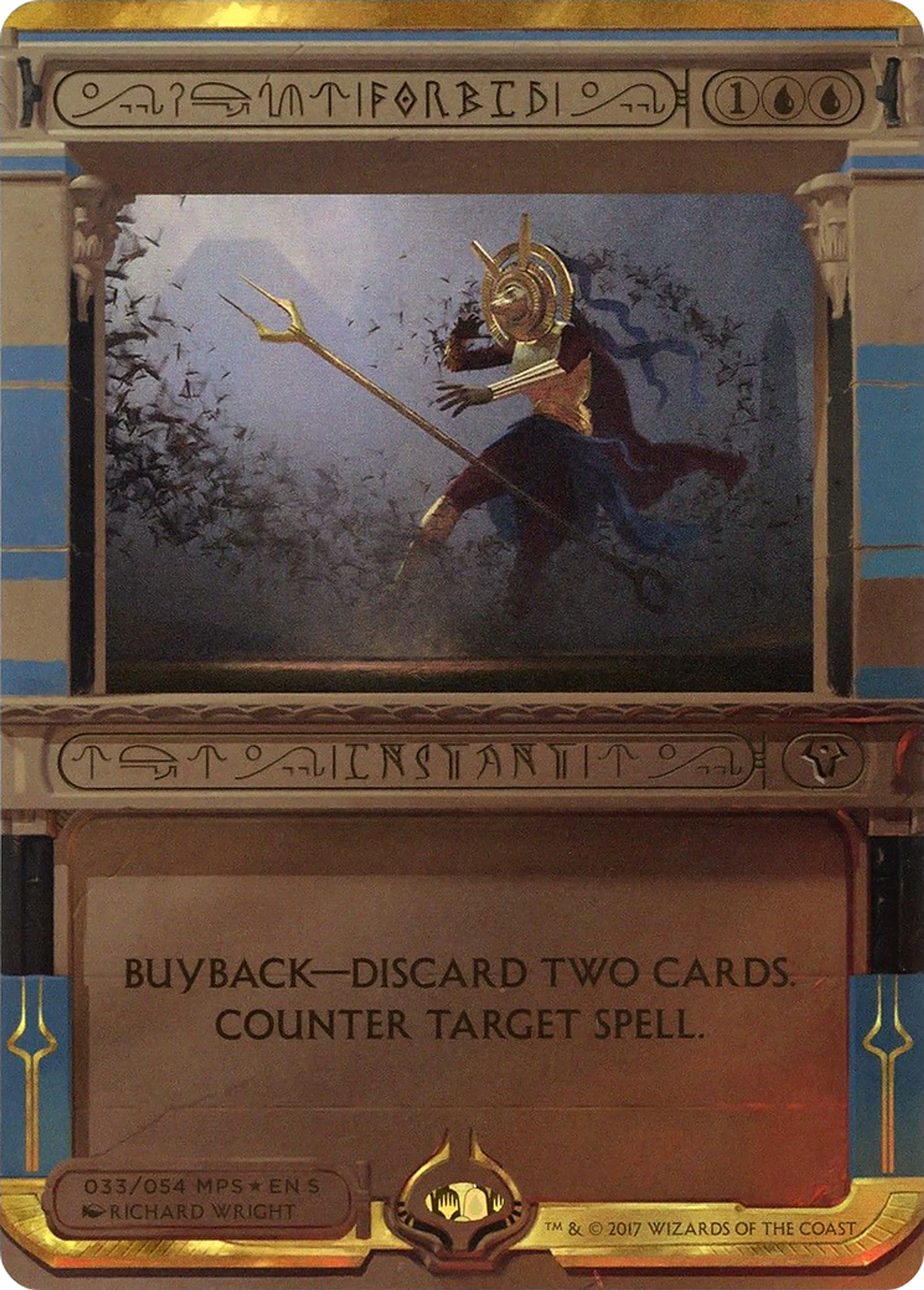 Forbid — Amonkhet Invocations — Magic: The Gathering