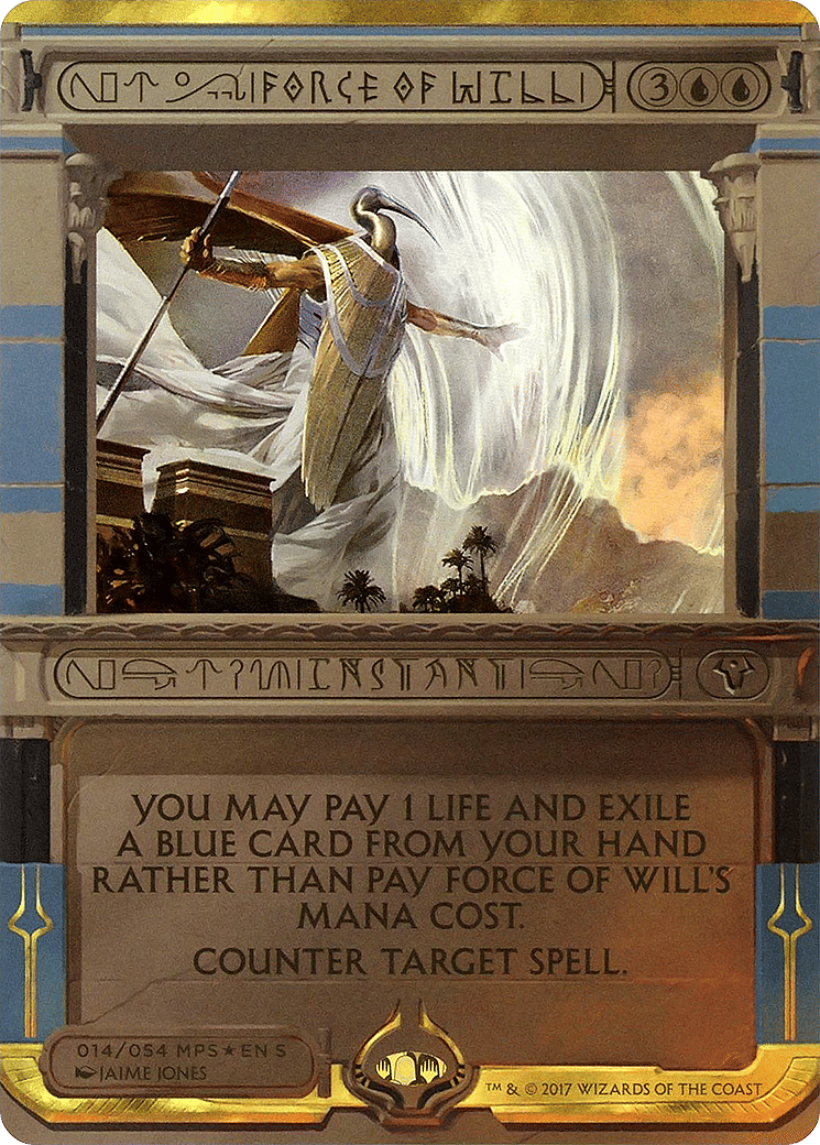 Force of Will — Amonkhet Invocations — Magic: The Gathering