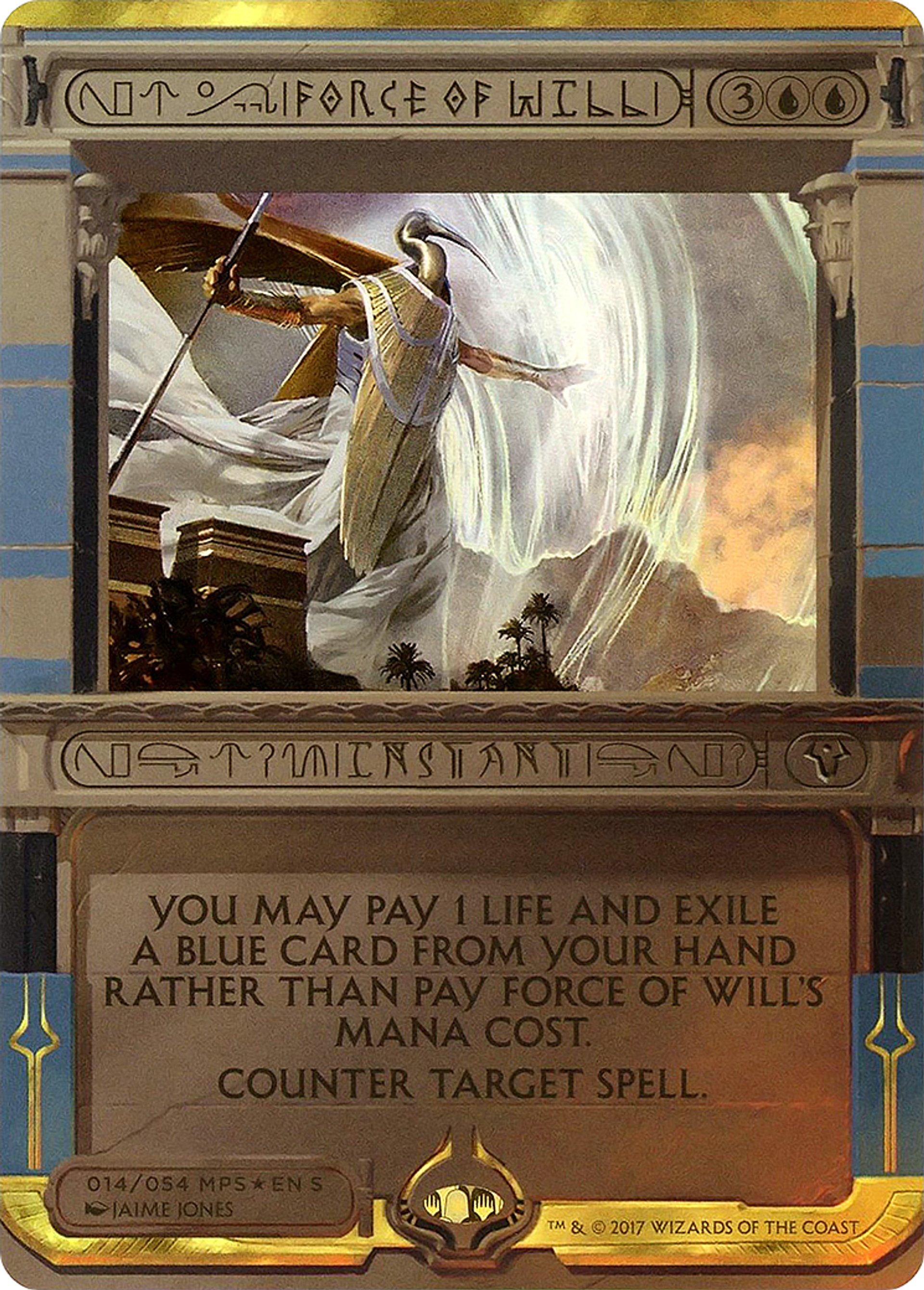 Force of Will — Amonkhet Invocations — Magic: The Gathering