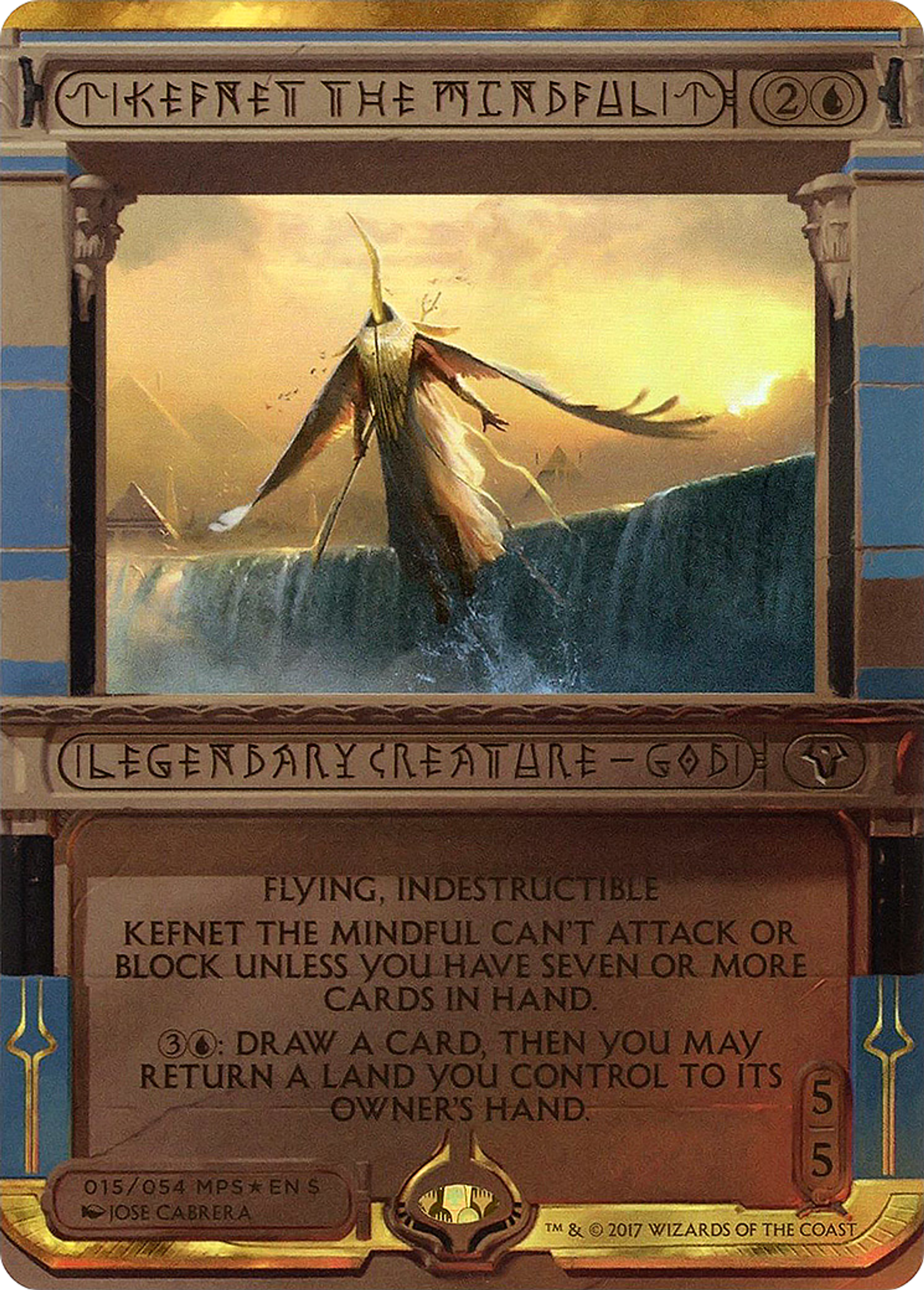 Kefnet the Mindful — Amonkhet Invocations — Magic: The Gathering
