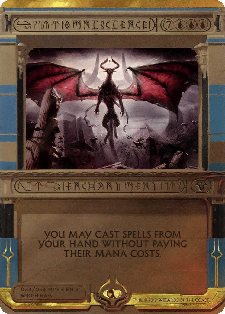 Omniscience — Amonkhet Invocations — Magic: The Gathering