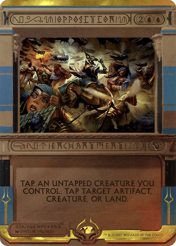 Opposition — Amonkhet Invocations — Magic: The Gathering