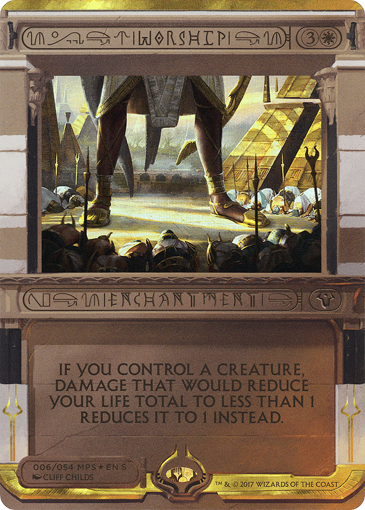 Worship — Amonkhet Invocations — Magic: The Gathering