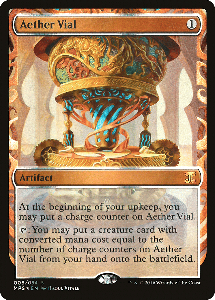 Aether Vial — Kaladesh Inventions — Magic: The Gathering