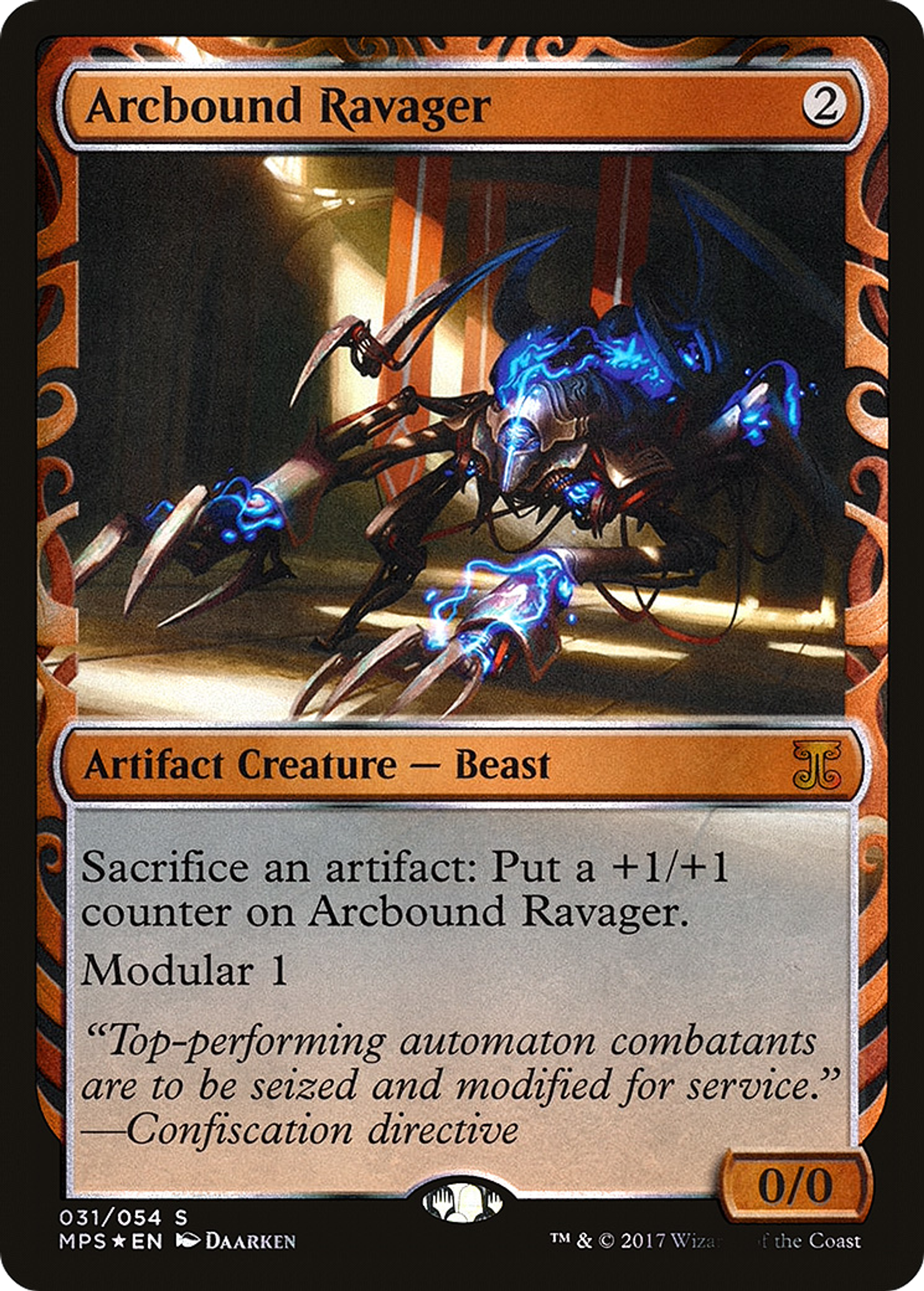 Arcbound Ravager — Kaladesh Inventions — Magic: The Gathering