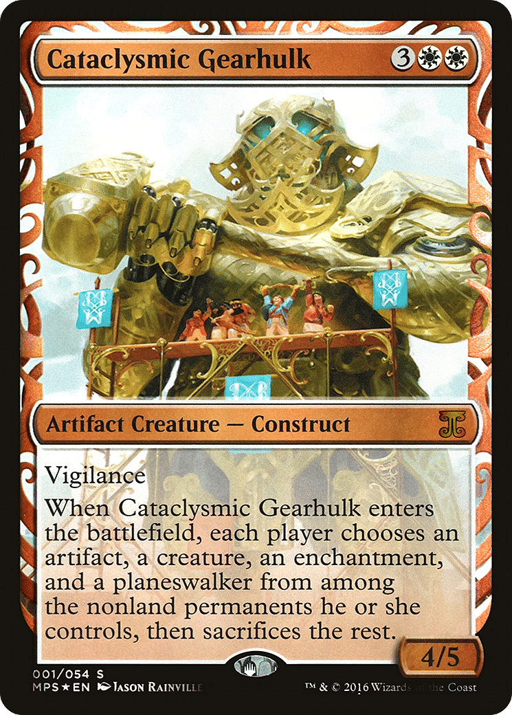 Cataclysmic Gearhulk — Kaladesh Inventions — Magic: The Gathering