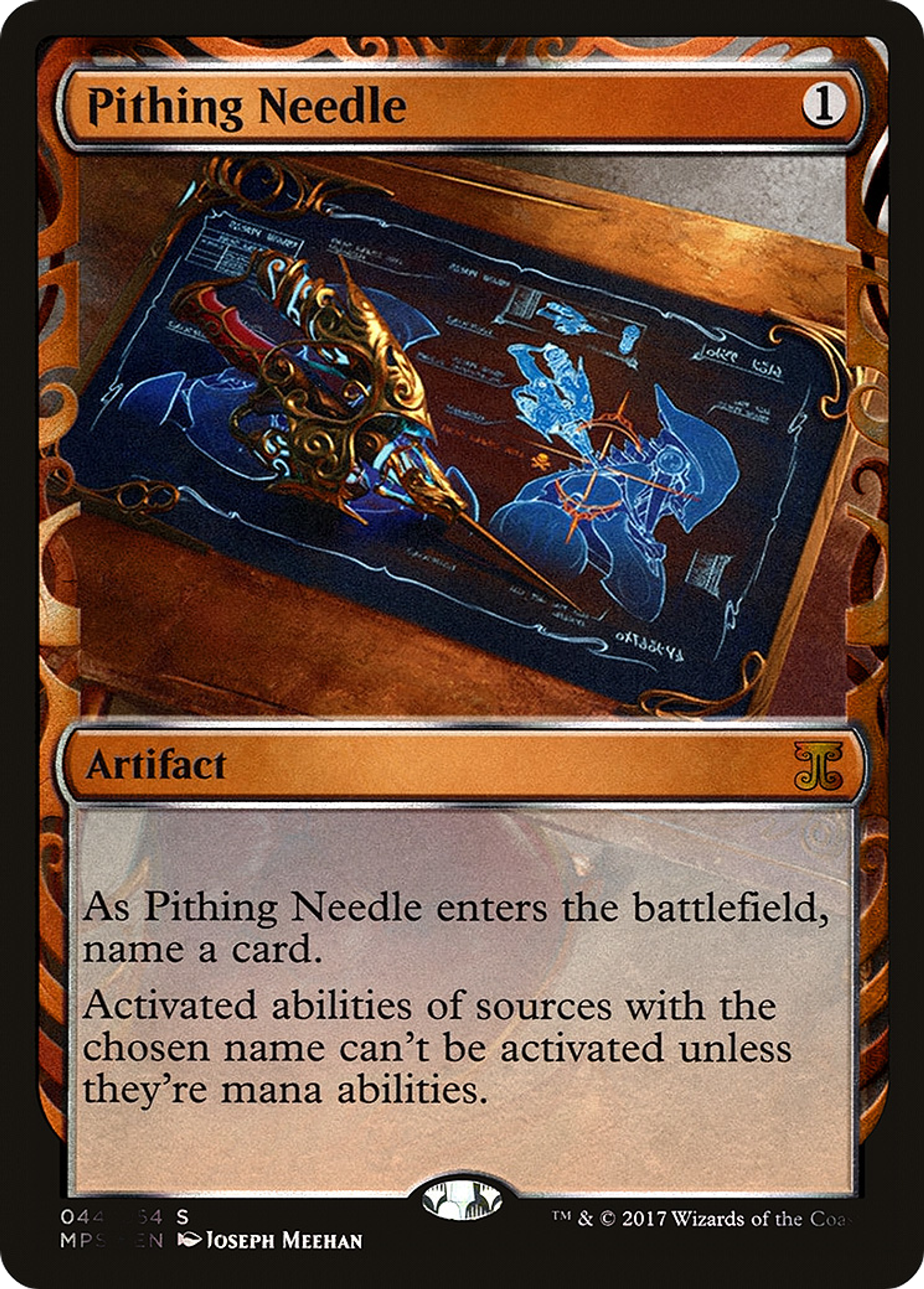 Pithing Needle — Kaladesh Inventions — Magic: The Gathering