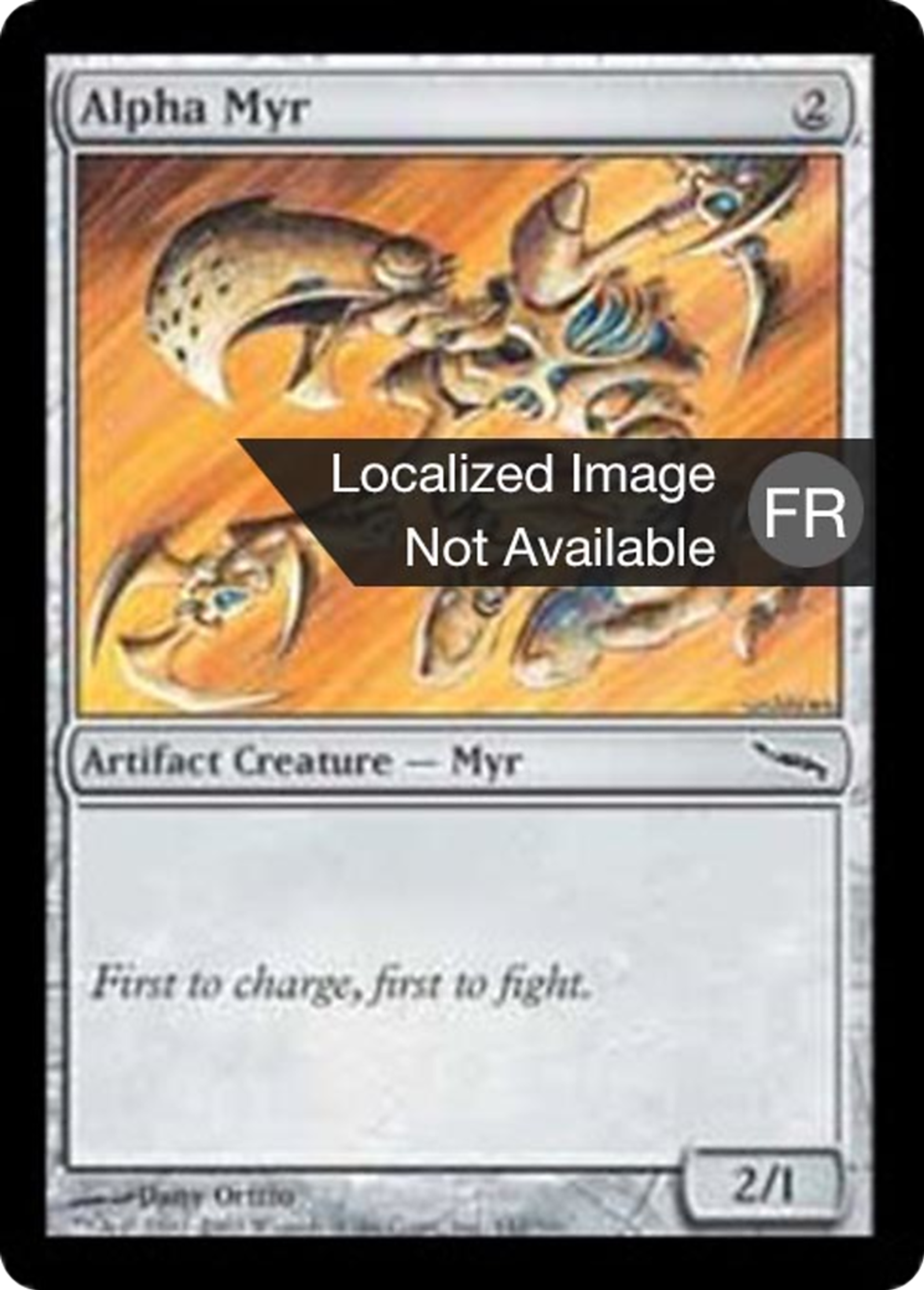 Myr alpha — Mirrodin — Magic: The Gathering