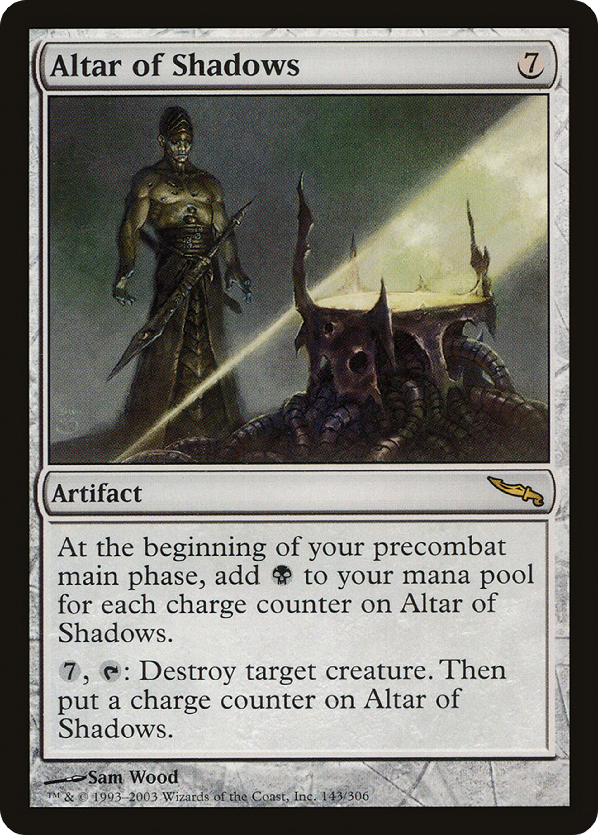 Autel des ombres — Mirrodin — Magic: The Gathering