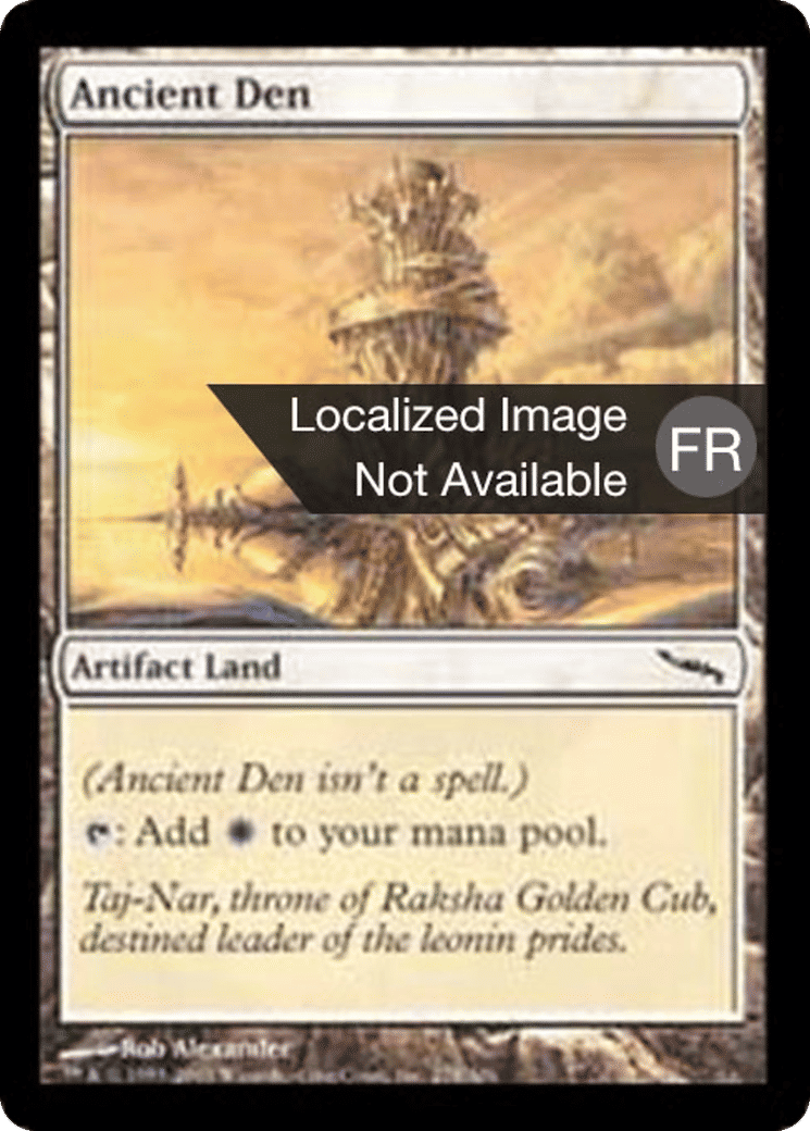 Ancienne tanière — Mirrodin — Magic: The Gathering