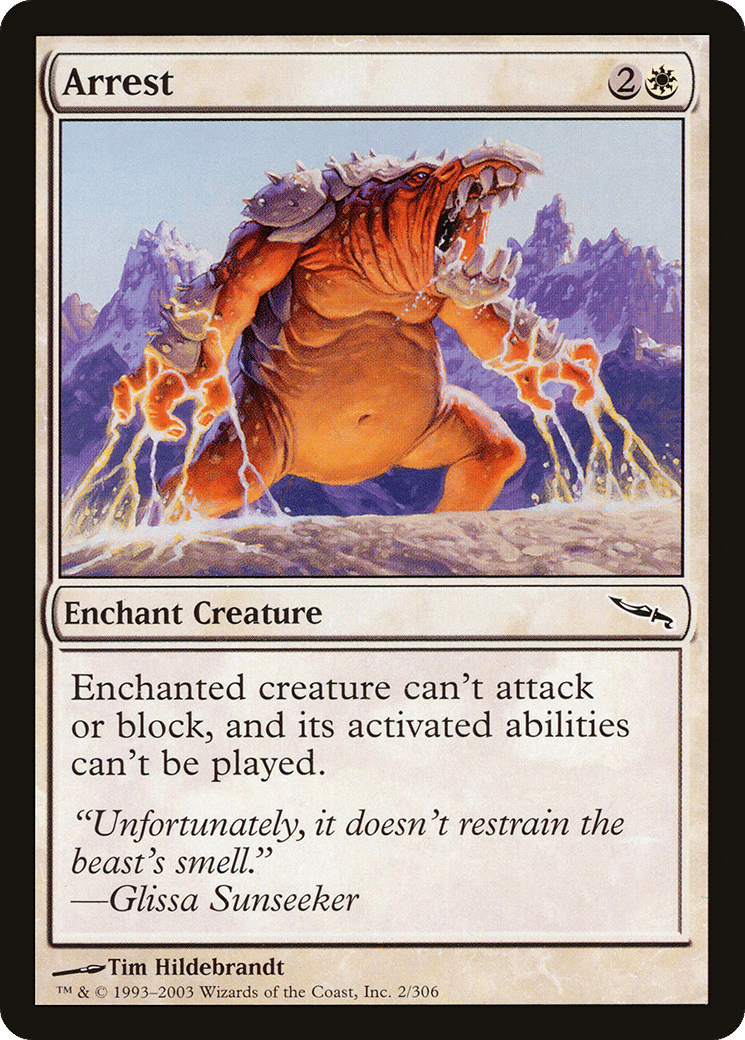 Arrest — Mirrodin — Magic: The Gathering