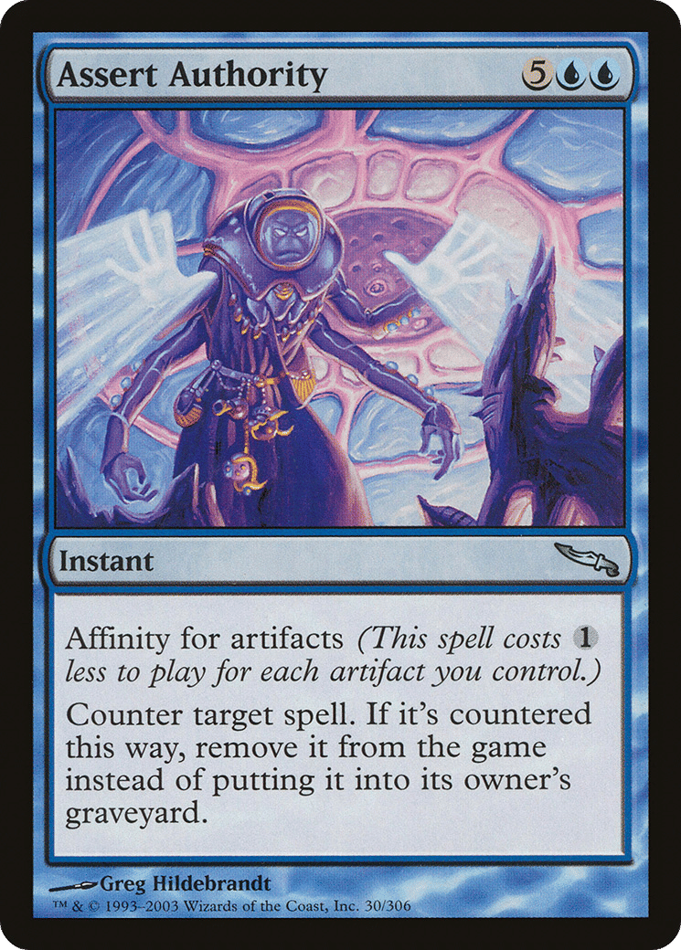 Assert Authority — Mirrodin — Magic: The Gathering
