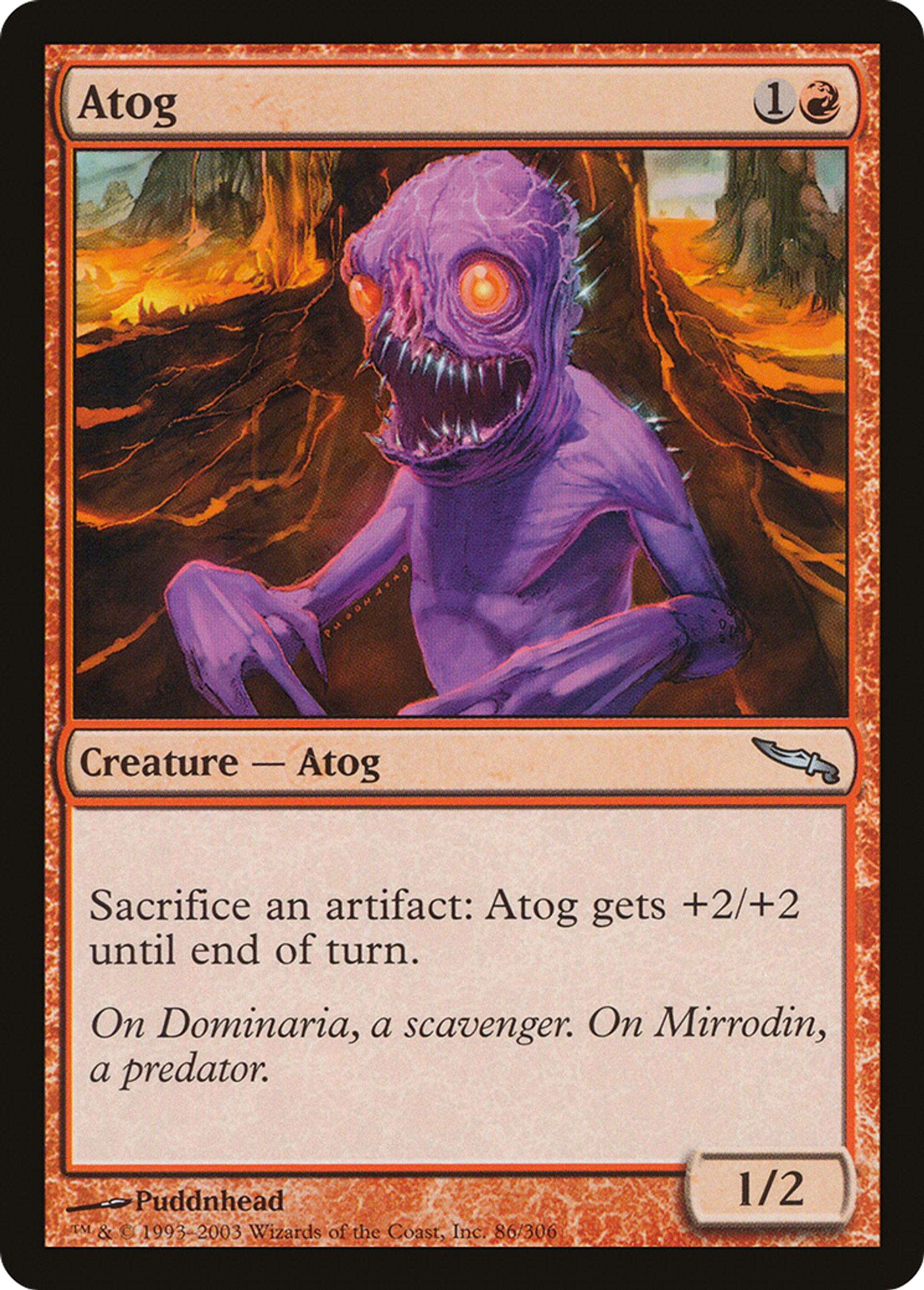 Atog — Mirrodin — Magic: The Gathering