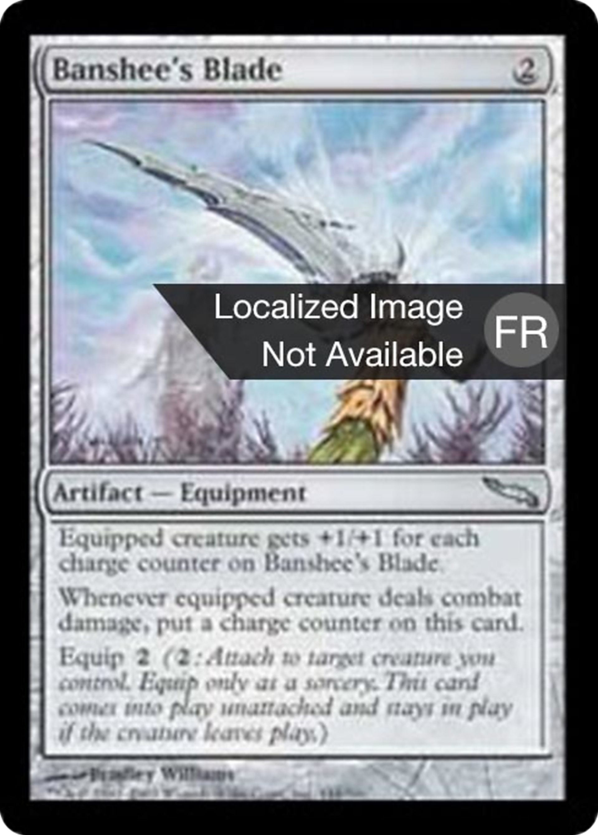 Lame de la banshee — Mirrodin — Magic: The Gathering
