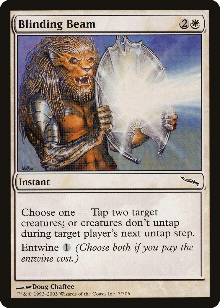 Blinding Beam — Mirrodin — Magic: The Gathering