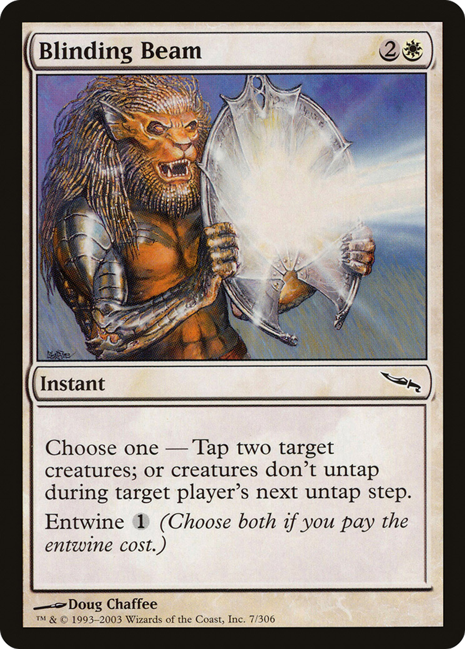 Blinding Beam — Mirrodin — Magic: The Gathering