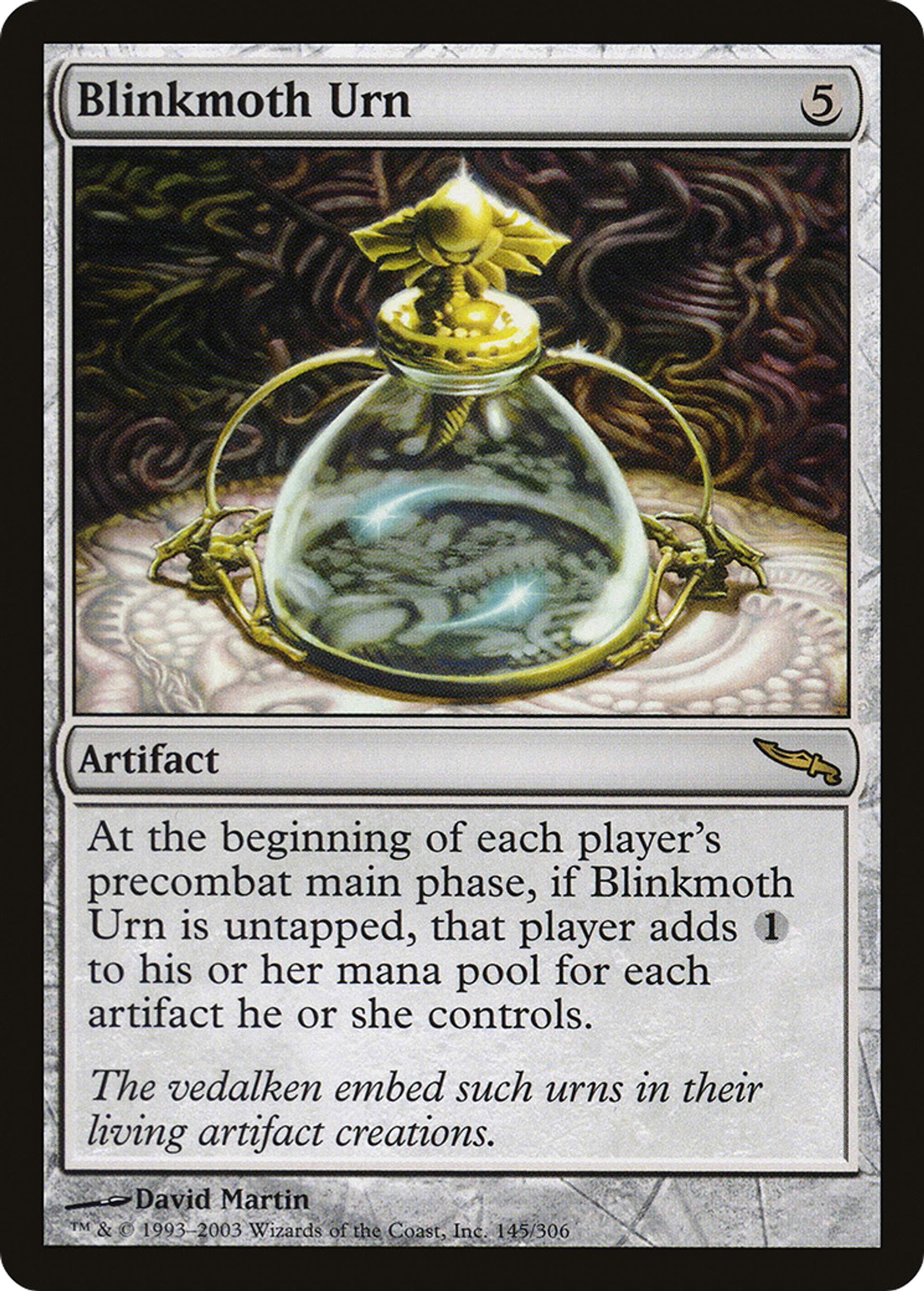 Urne à scintimite — Mirrodin — Magic: The Gathering