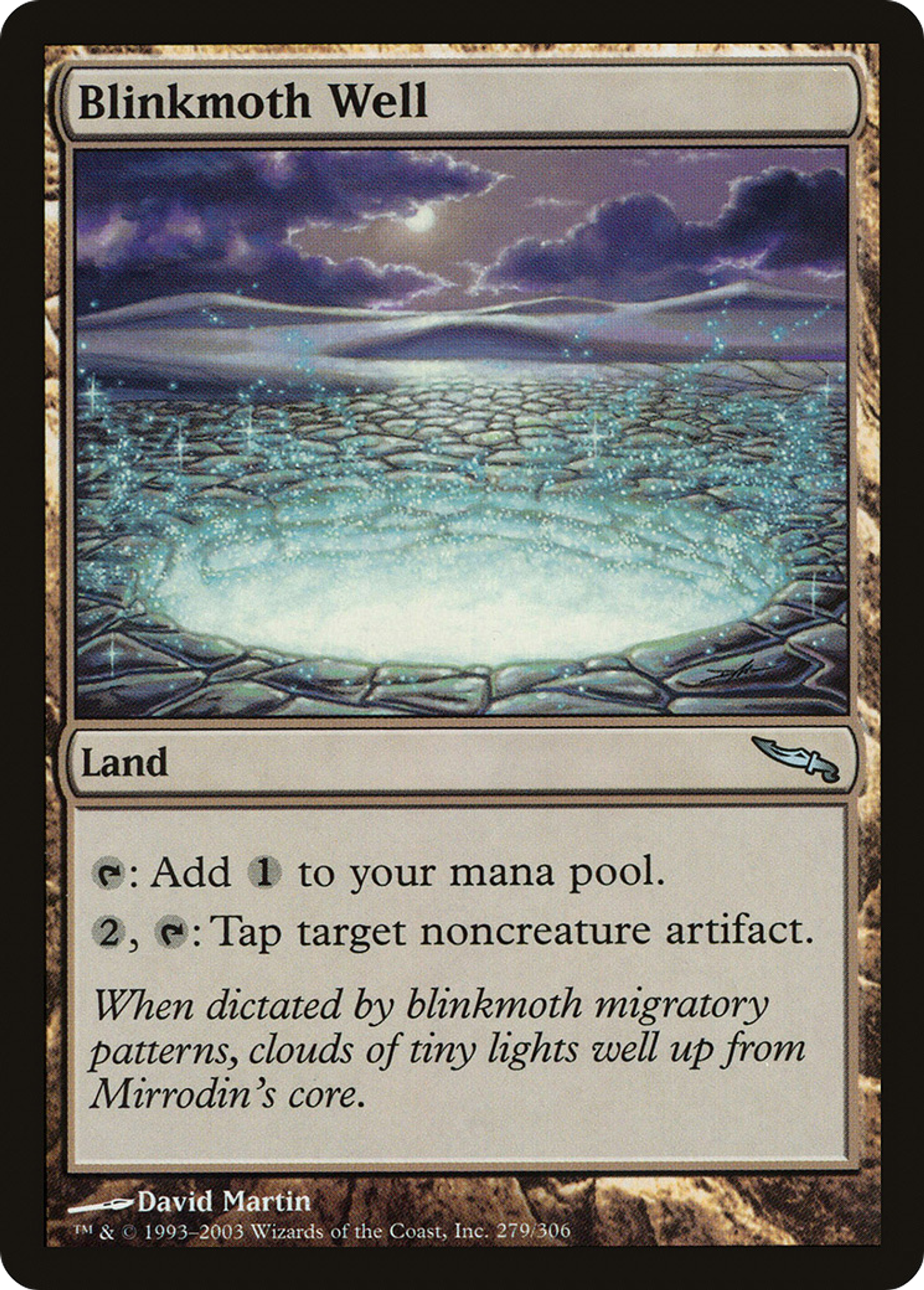 Puits des scintimites — Mirrodin — Magic: The Gathering