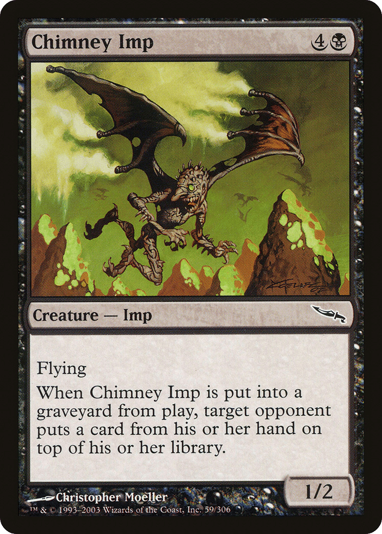 Chimney Imp — Mirrodin — Magic: The Gathering