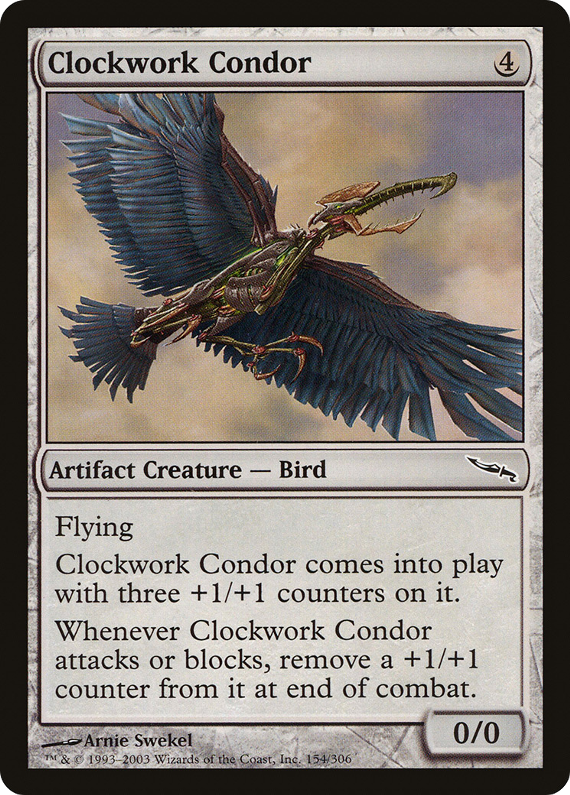 Condor mécanique — Mirrodin — Magic: The Gathering
