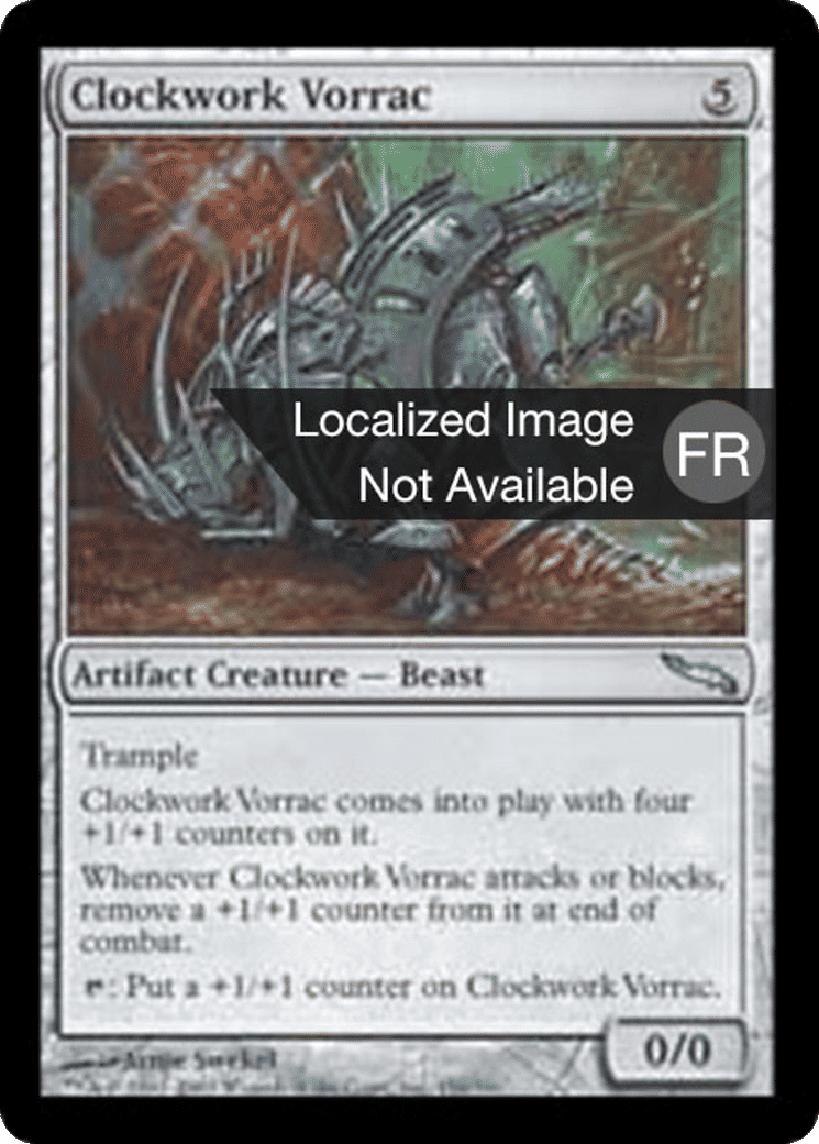 Vorrac mécanique — Mirrodin — Magic: The Gathering