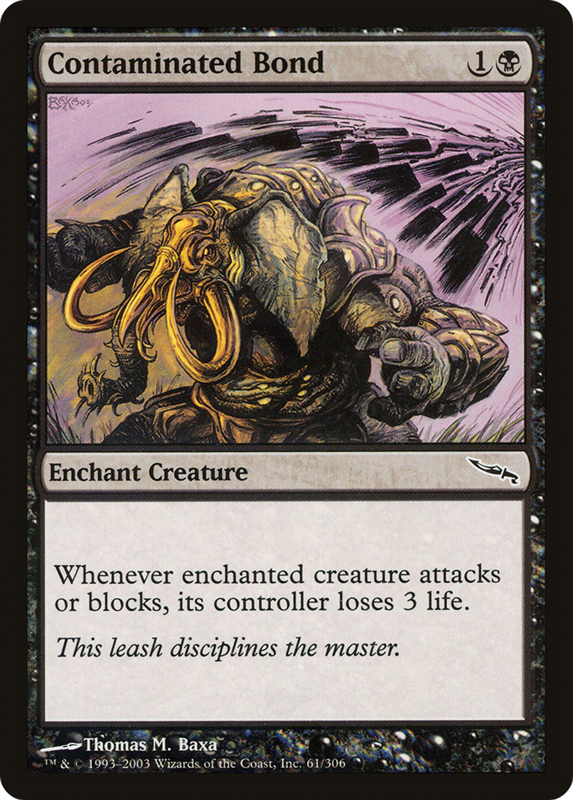 Lien contaminé — Mirrodin — Magic: The Gathering