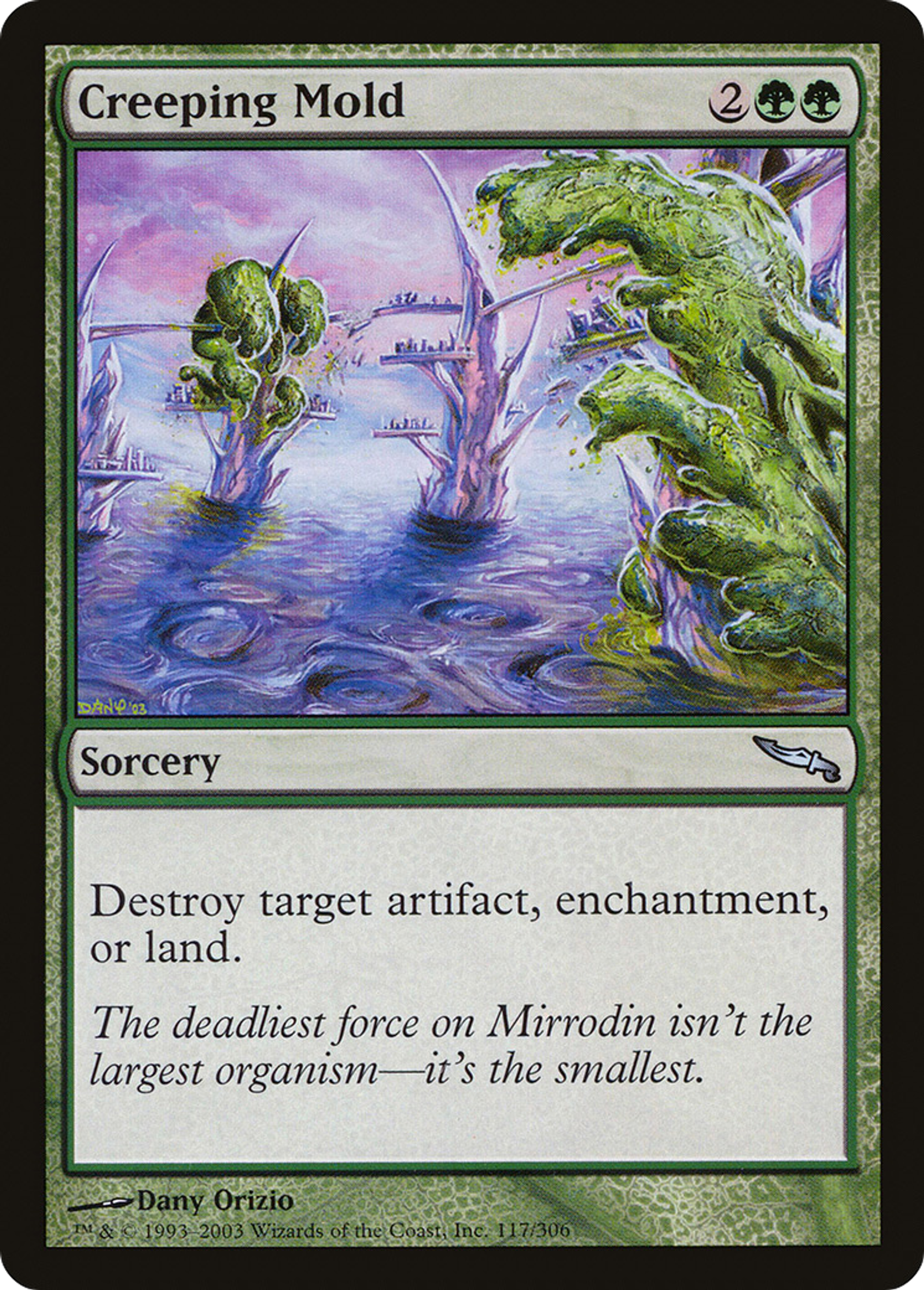 Moisissure rampante — Mirrodin — Magic: The Gathering