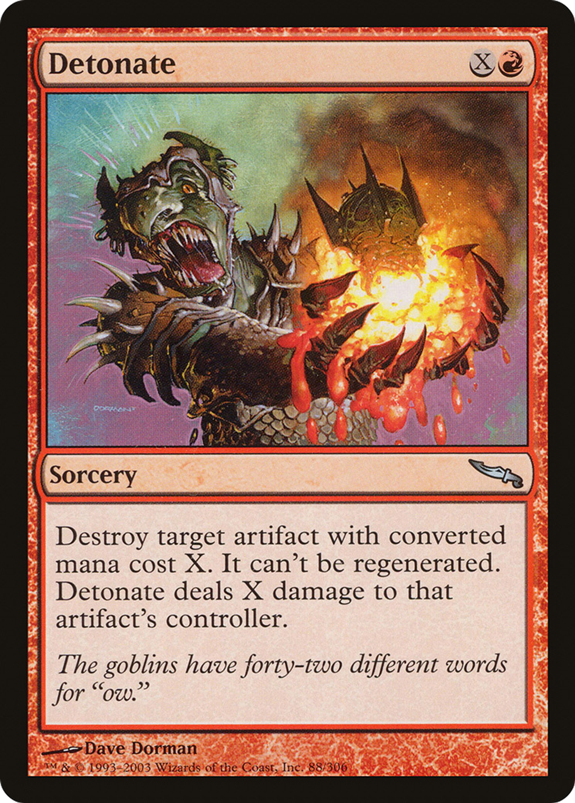 Détonation — Mirrodin — Magic: The Gathering