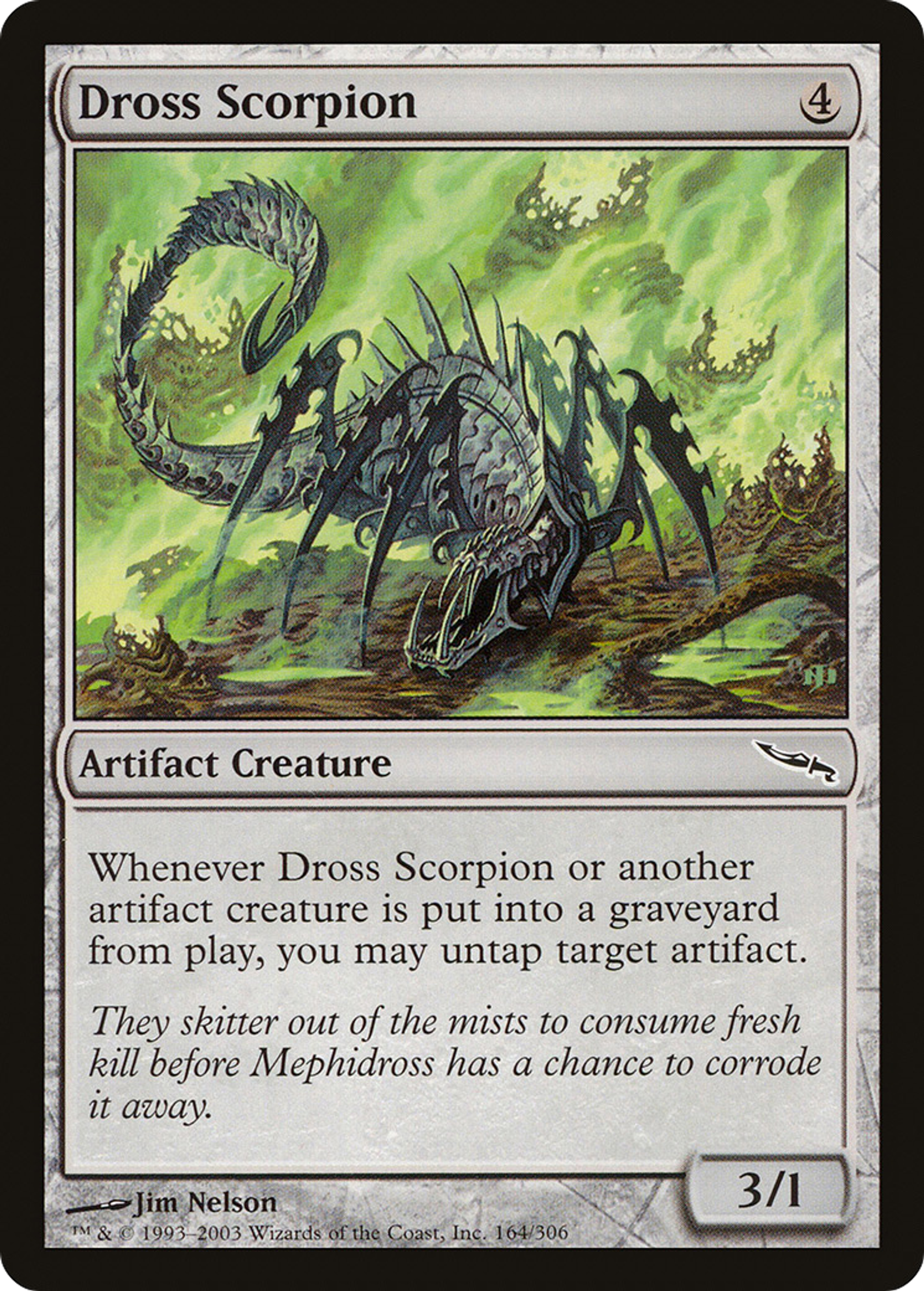 Scorpion de Mephidross — Mirrodin — Magic: The Gathering