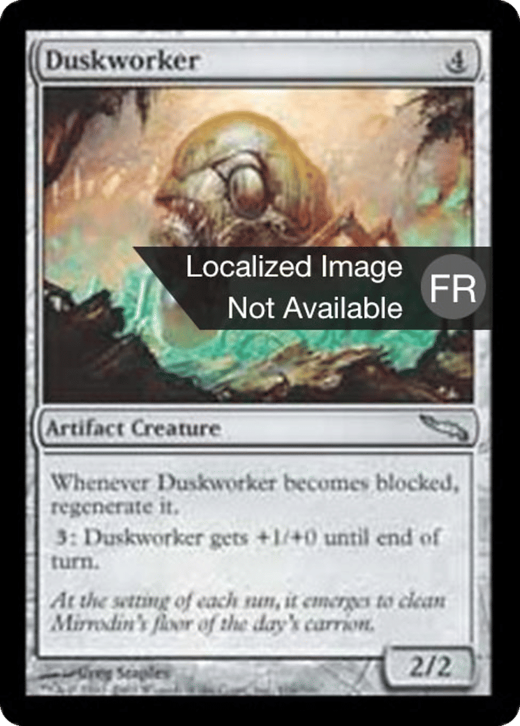 Travailleur crépusculaire — Mirrodin — Magic: The Gathering