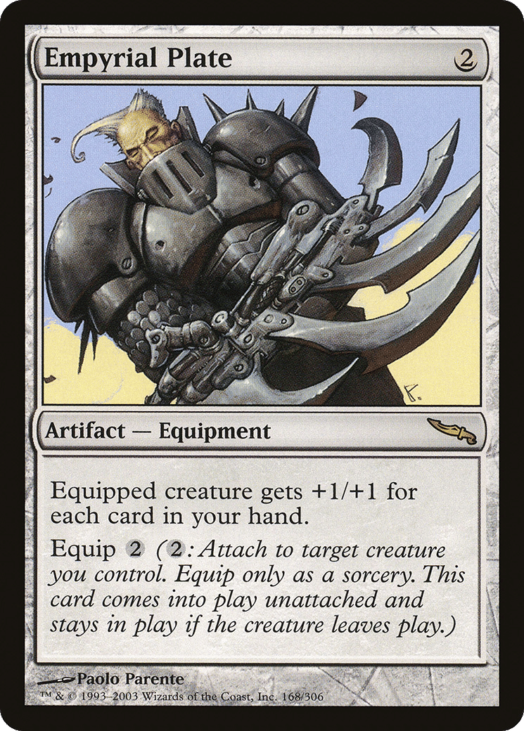 Empyrial Plate — Mirrodin — Magic: The Gathering