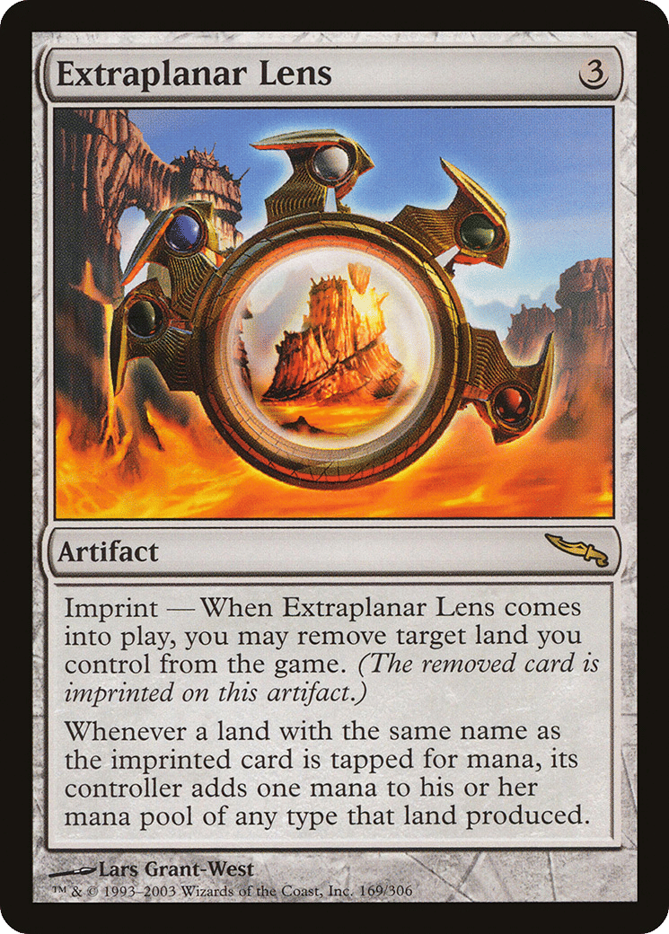 Extraplanar Lens — Mirrodin — Magic: The Gathering