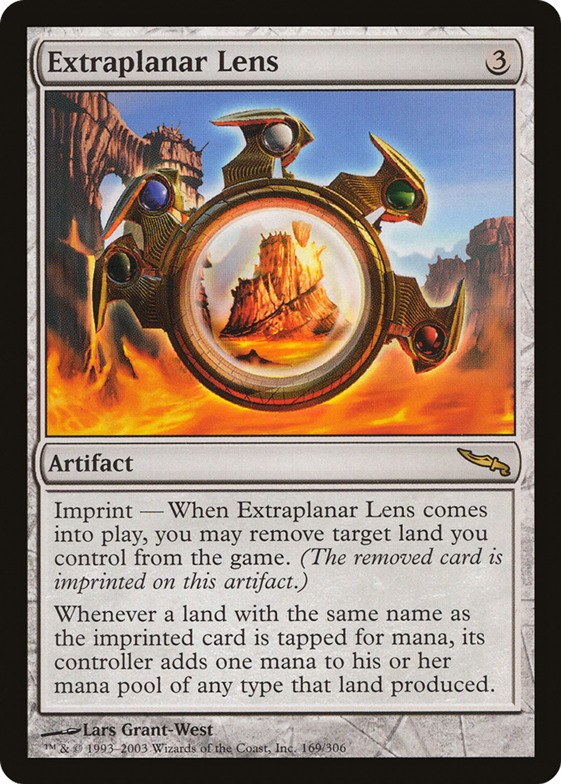 Lentille extraplanaire — Mirrodin — Magic: The Gathering