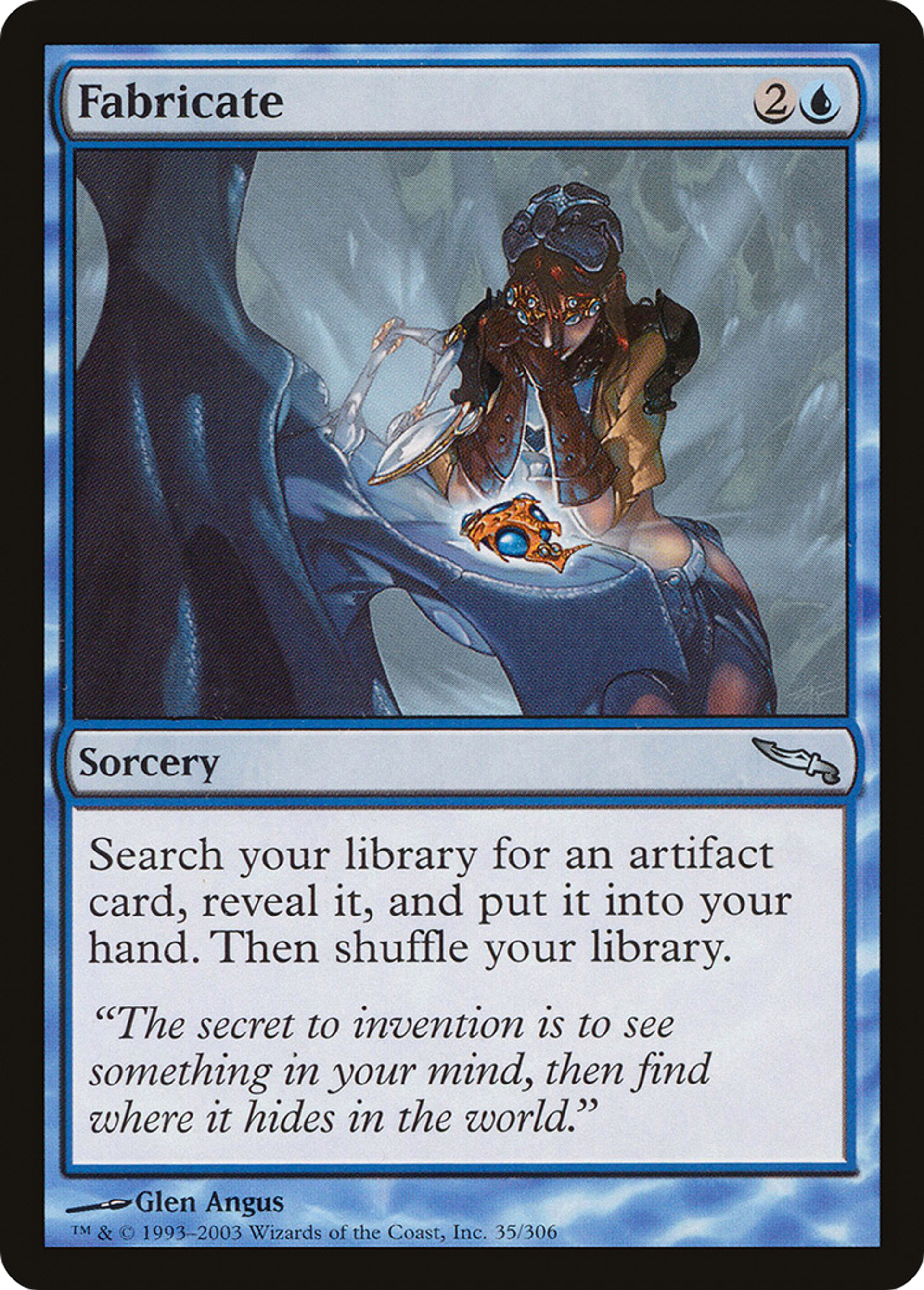 Fabrication — Mirrodin — Magic: The Gathering