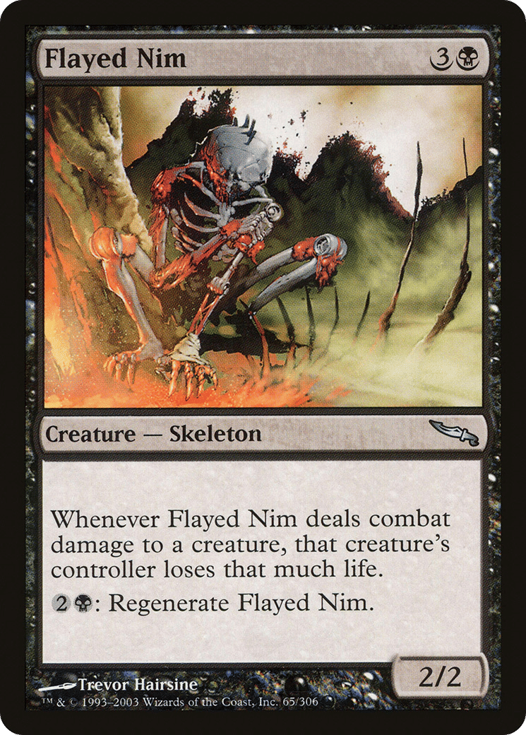 Flayed Nim — Mirrodin — Magic: The Gathering