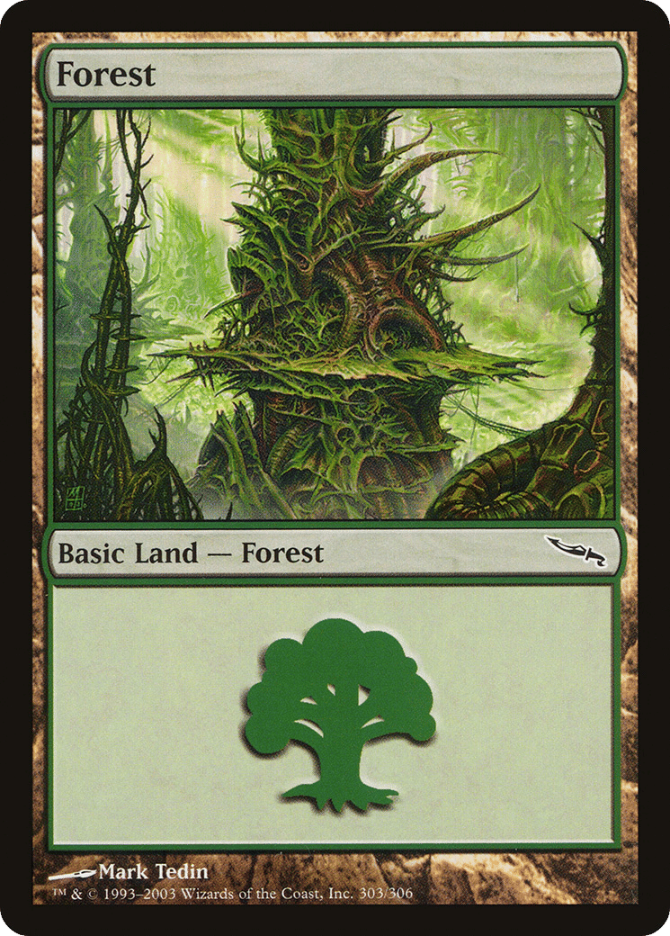 Forest — Mirrodin — Magic: The Gathering